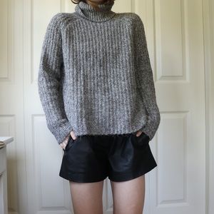 SOLD ON DEPOP Chunky Knit Turtleneck Sweater